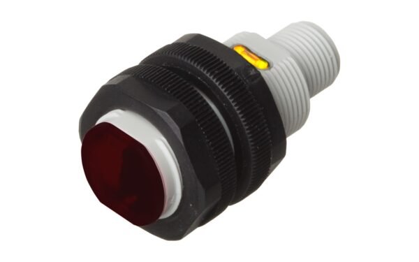 Carlo Gavazzi, Inc. PA18CAR65PAM1SA Photoelectric Sensor,M18 Axial,Retroreflective,PNP,6.5 m Range,Plug