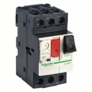 Schneider Electric GV2ME03 Motor Starter/Protector, 690V, 0.25-0.4A, 3P, Spring Terminal, TeSys Deca Series